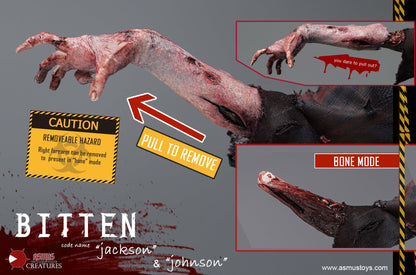 Pedido Figura Zombie Johnson - The Bitten Series marca Asmus Toys BIT001A escala 1/6