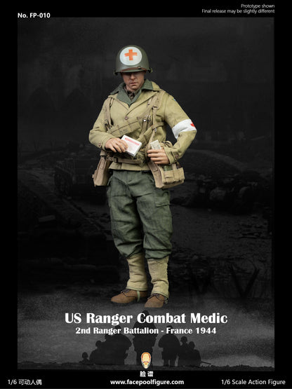 Pedido Figura WWII US Ranger Combat Medic - France 1944 marca Facepool FP-010 escala 1/6