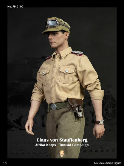 Pedido Figura Stauffenberg Afrika Korps - Tunisia Campaign marca Facepool FP011C escala 1/6