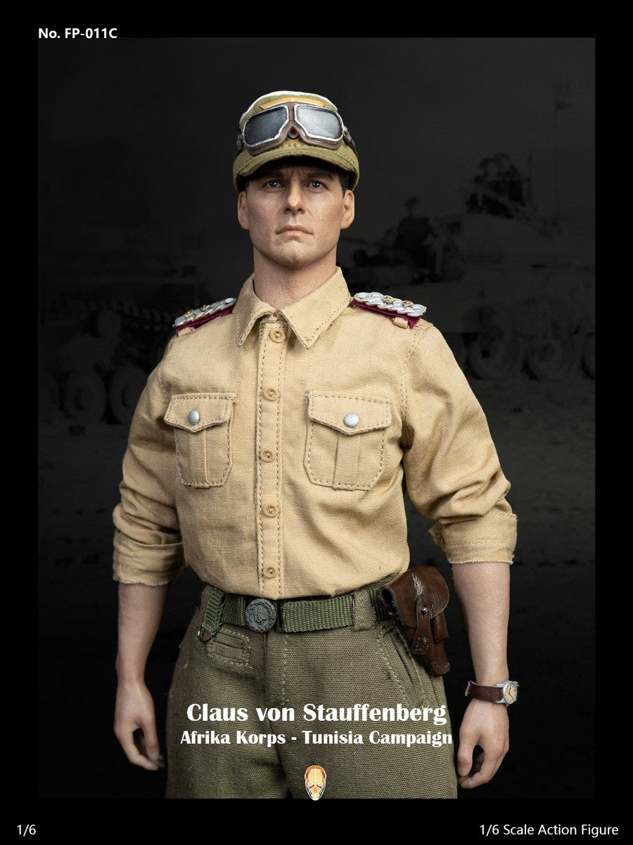 Pedido Figura Stauffenberg Afrika Korps - Tunisia Campaign marca Facepool FP011C escala 1/6