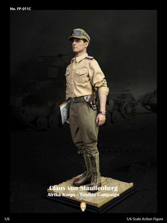 Pedido Figura Stauffenberg Afrika Korps - Tunisia Campaign marca Facepool FP011C escala 1/6