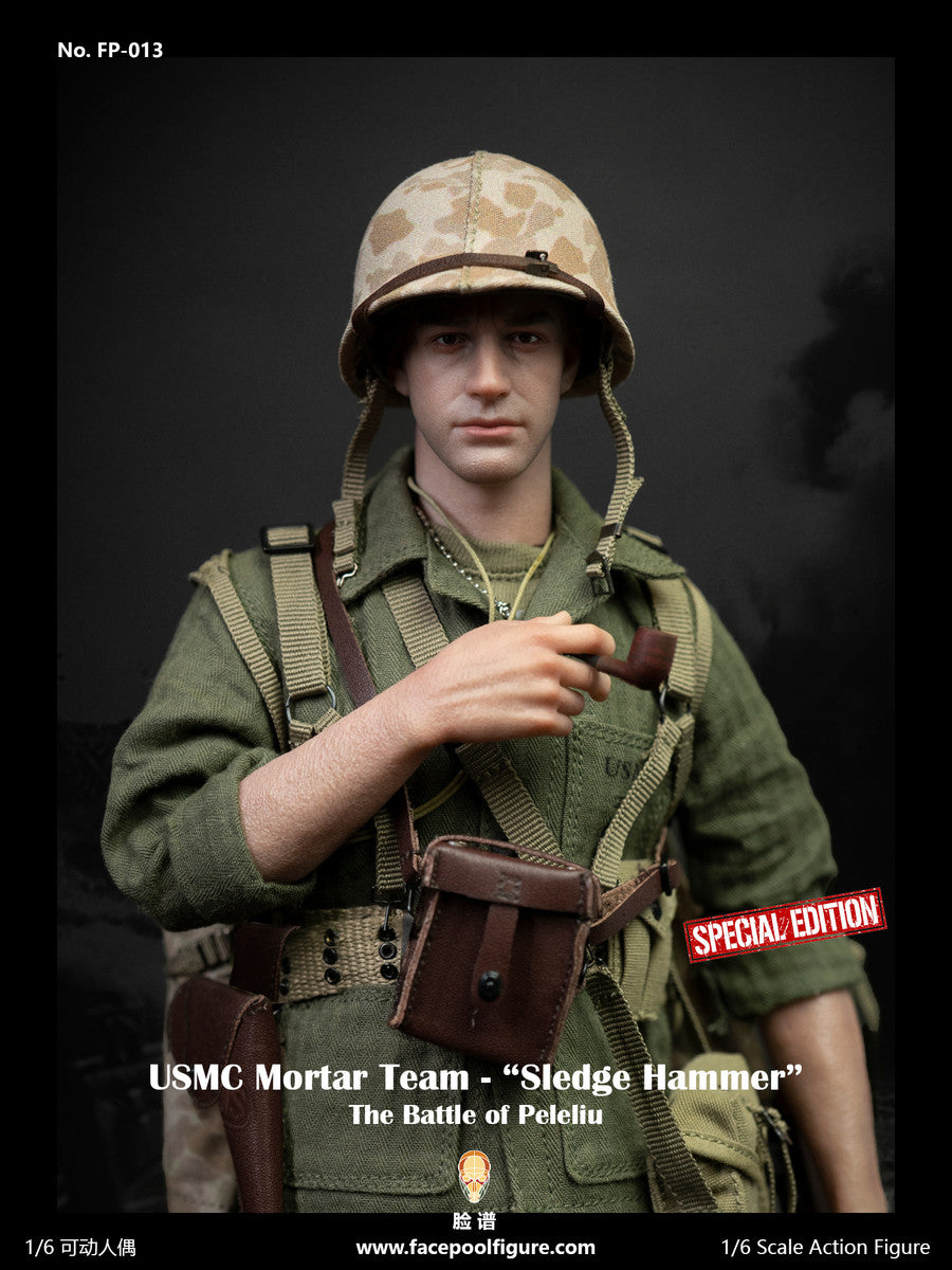 Pedido Figura USMC Mortar Team “Sledge Hammer” (Special Edition) marca Facepool FP013B escala 1/6