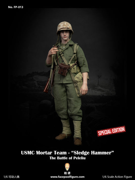 Pedido Figura USMC Mortar Team “Sledge Hammer” (Special Edition) marca Facepool FP013B escala 1/6