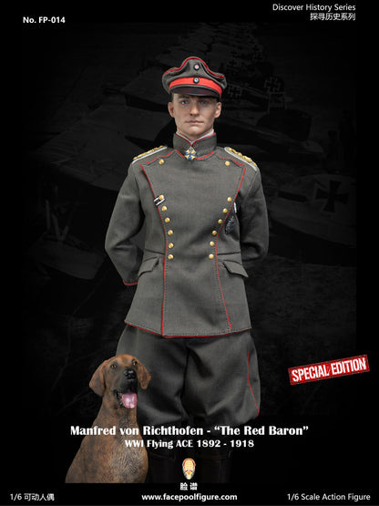 Preventa Figura Manfred von Richthofen "The Red Baron" (Special Edition) marca Facepool FP014B escala 1/6