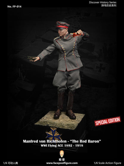 Preventa Figura Manfred von Richthofen "The Red Baron" (Special Edition) marca Facepool FP014B escala 1/6