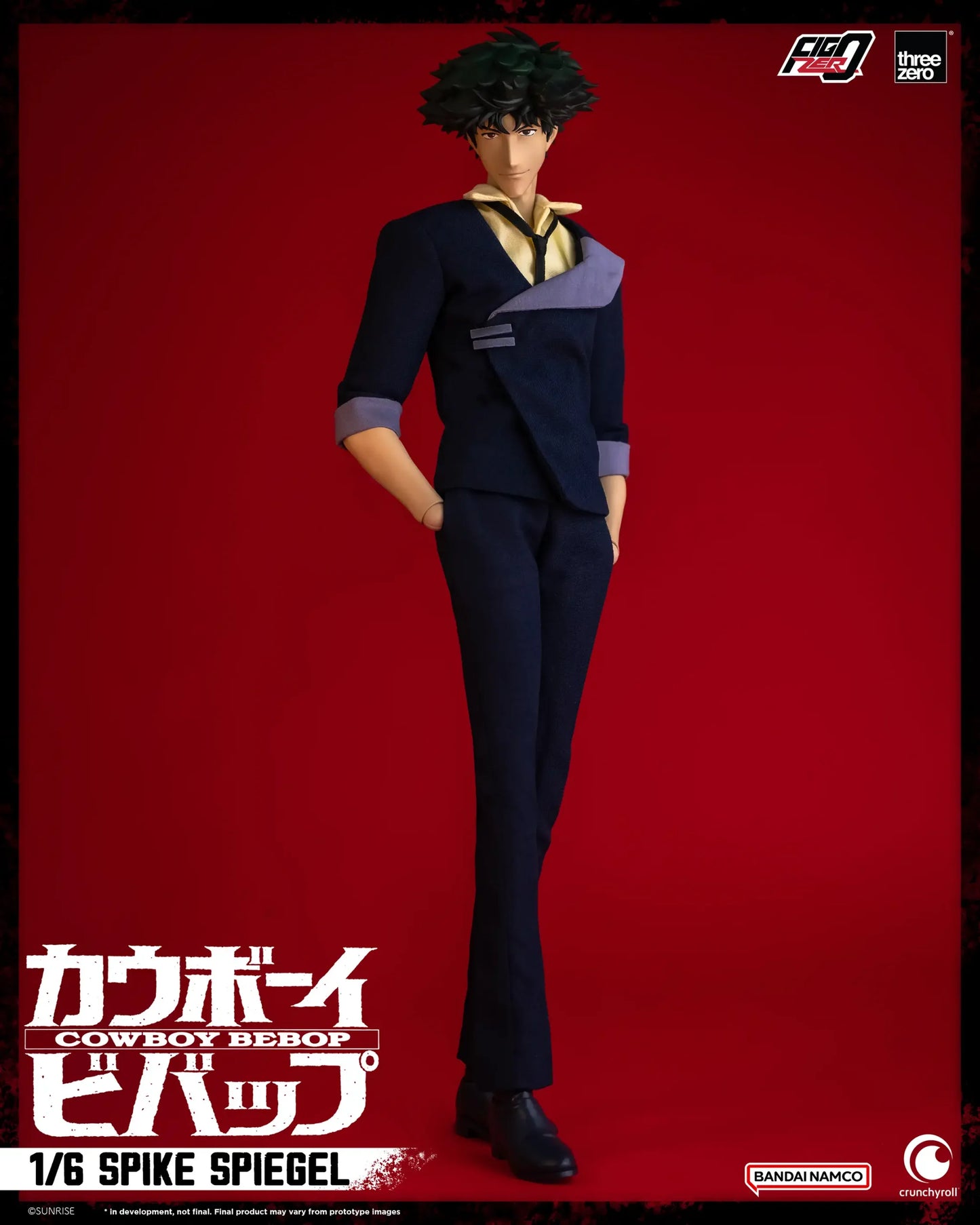 Preventa Figura Spike Spiegel - Cowboy Bebop FigZero marca Threezero 3Z0424 escala 1/6