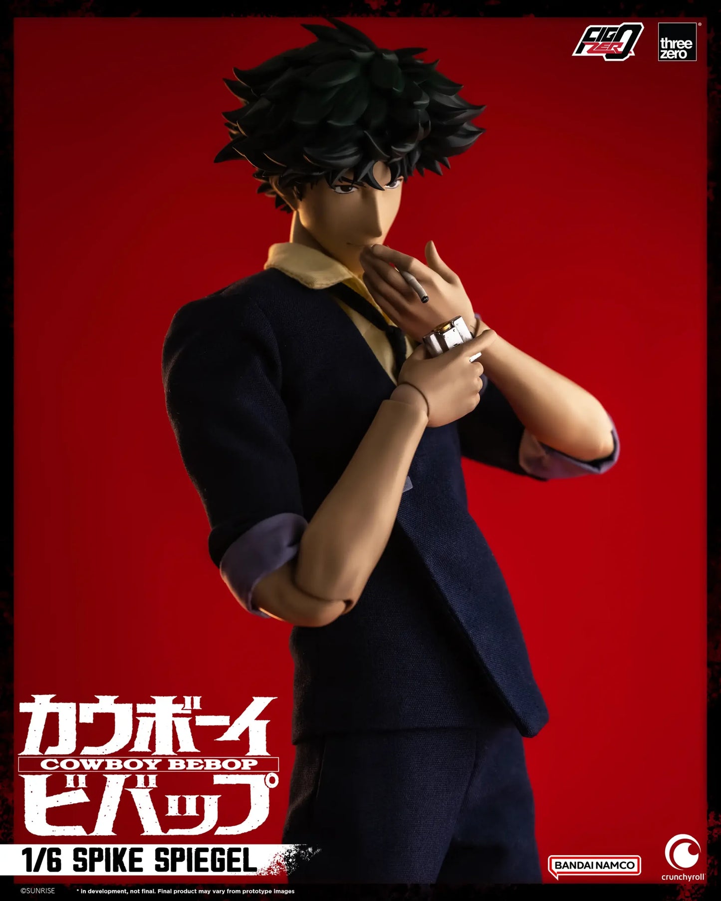 Preventa Figura Spike Spiegel - Cowboy Bebop FigZero marca Threezero 3Z0424 escala 1/6