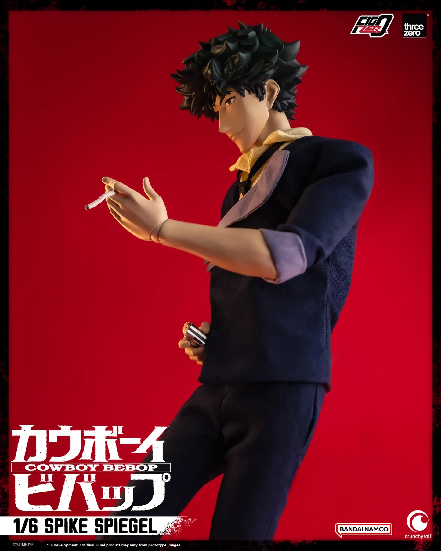 Preventa Figura Spike Spiegel - Cowboy Bebop FigZero marca Threezero 3Z0424 escala 1/6