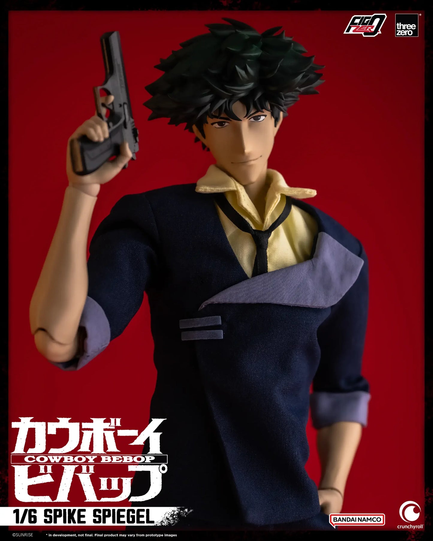 Preventa Figura Spike Spiegel - Cowboy Bebop FigZero marca Threezero 3Z0424 escala 1/6