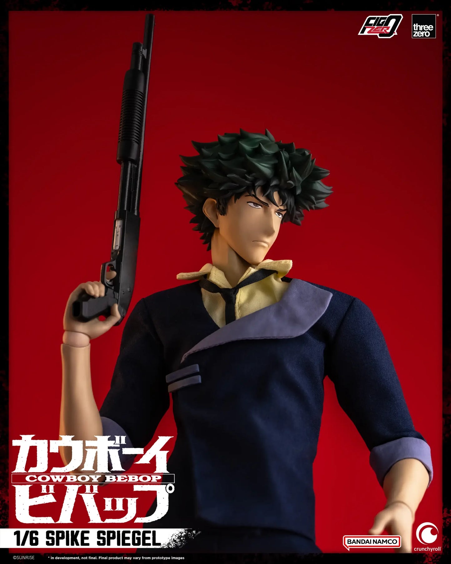 Preventa Figura Spike Spiegel - Cowboy Bebop FigZero marca Threezero 3Z0424 escala 1/6