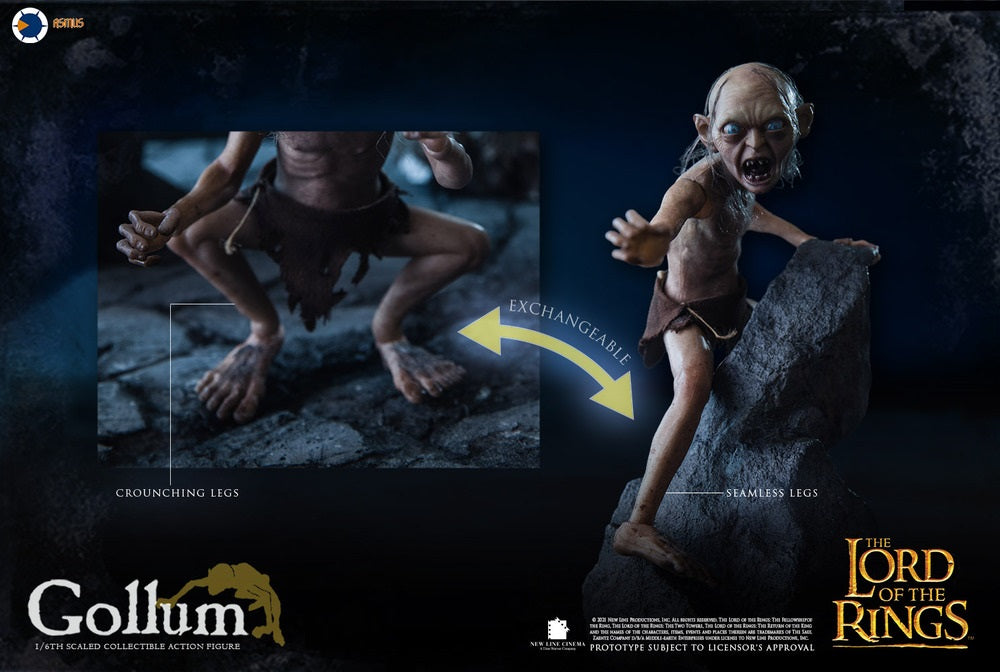 Pedido Figuras Gollum / Sméagol - The Lord of the Rings (Luxury Edition) marca Asmus Toys LOTR030LUX escala 1/6