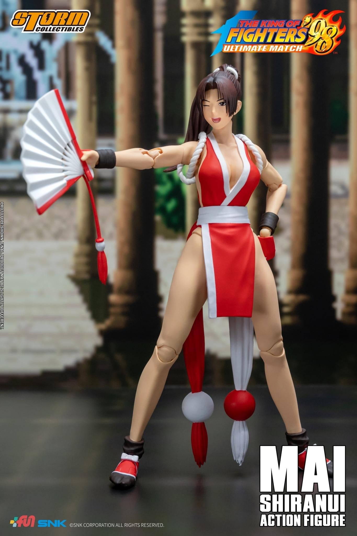 Pedido Figura Mai Shiranui - SNK The King of Fighters '98 Ultimate Match marca Storm Collectibles escala pequeña 1/12