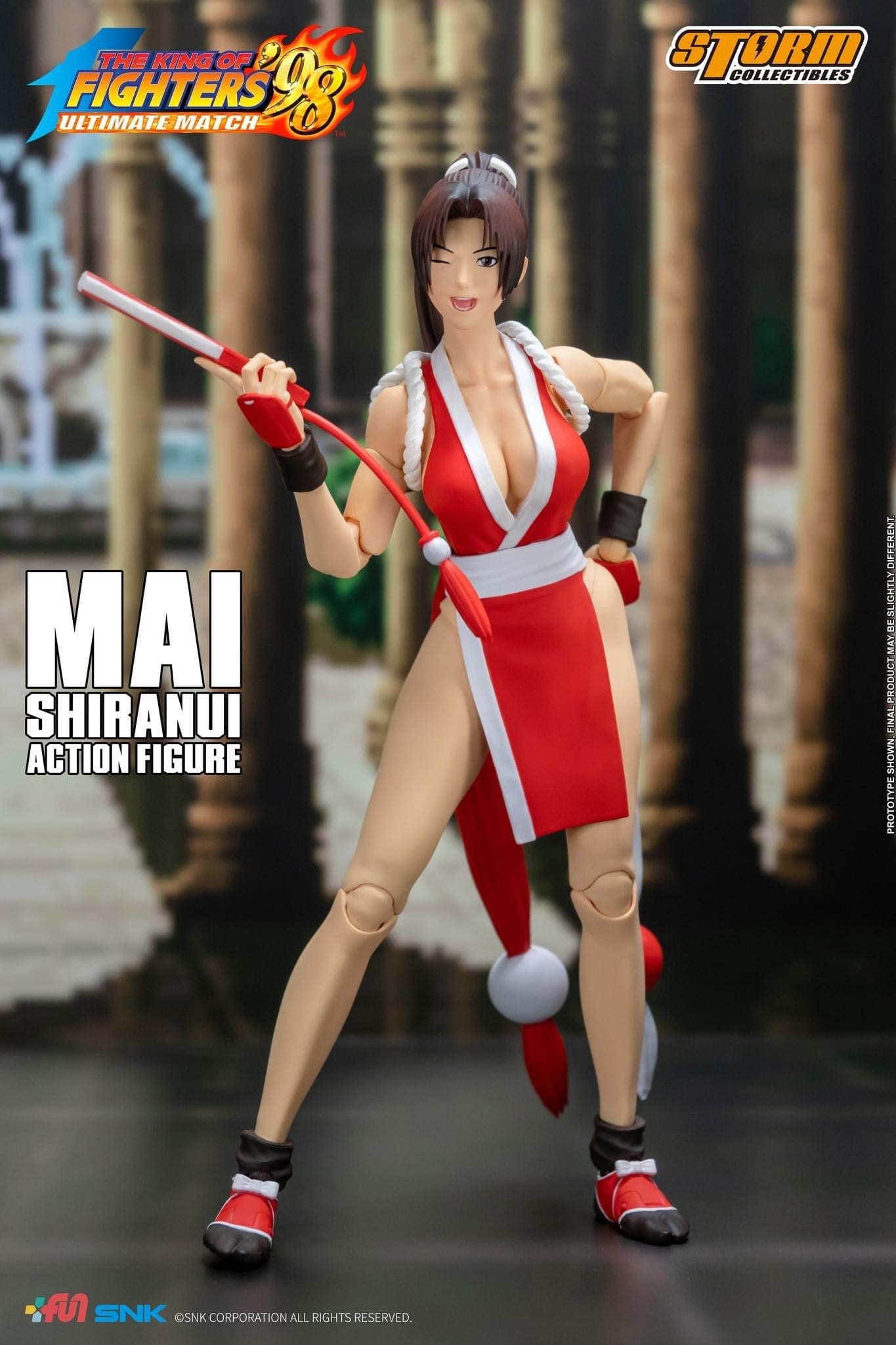 Pedido Figura Mai Shiranui - SNK The King of Fighters '98 Ultimate Match marca Storm Collectibles escala pequeña 1/12