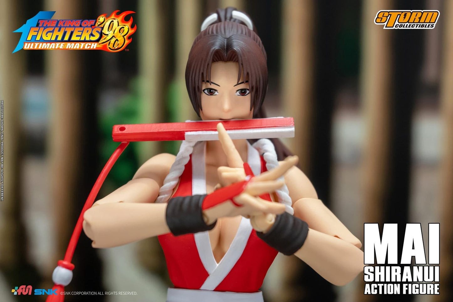 Pedido Figura Mai Shiranui - SNK The King of Fighters '98 Ultimate Match marca Storm Collectibles escala pequeña 1/12