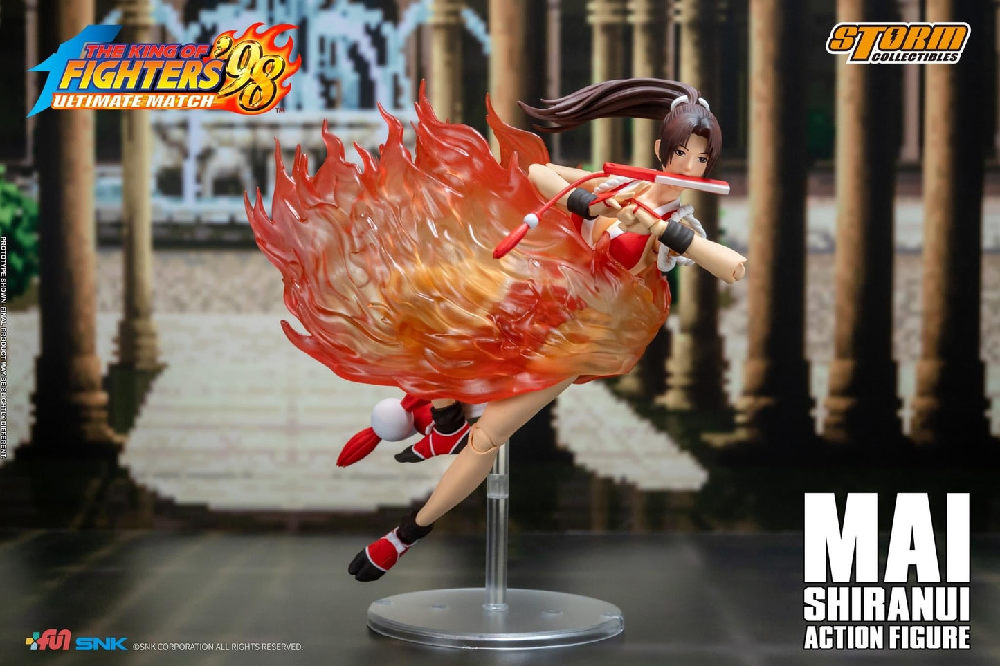 Pedido Figura Mai Shiranui - SNK The King of Fighters '98 Ultimate Match marca Storm Collectibles escala pequeña 1/12