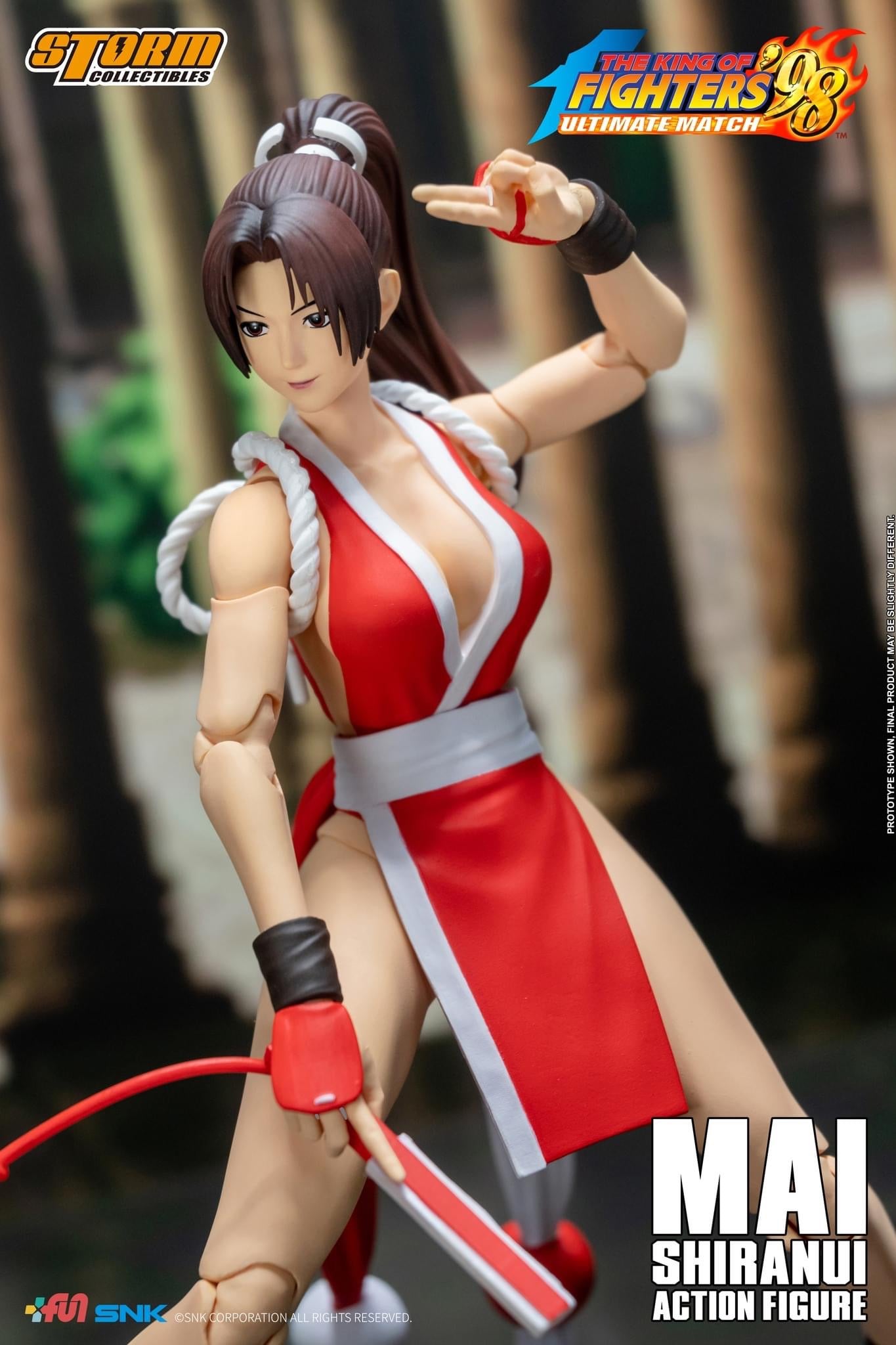 Pedido Figura Mai Shiranui - SNK The King of Fighters '98 Ultimate Match marca Storm Collectibles escala pequeña 1/12