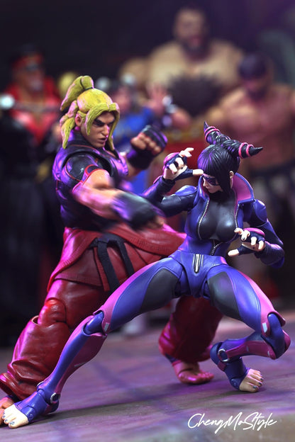 Pedido Figura Juri Han - Street Fighter V: Champion Edition marca Storm Collectibles escala pequeña 1/12