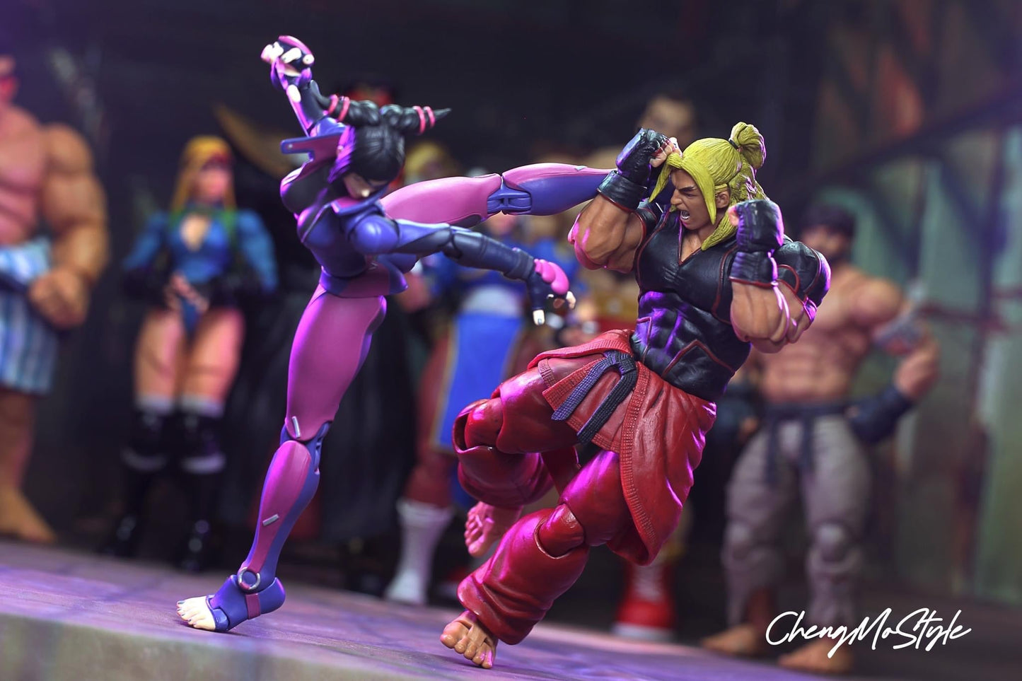 Pedido Figura Juri Han - Street Fighter V: Champion Edition marca Storm Collectibles escala pequeña 1/12