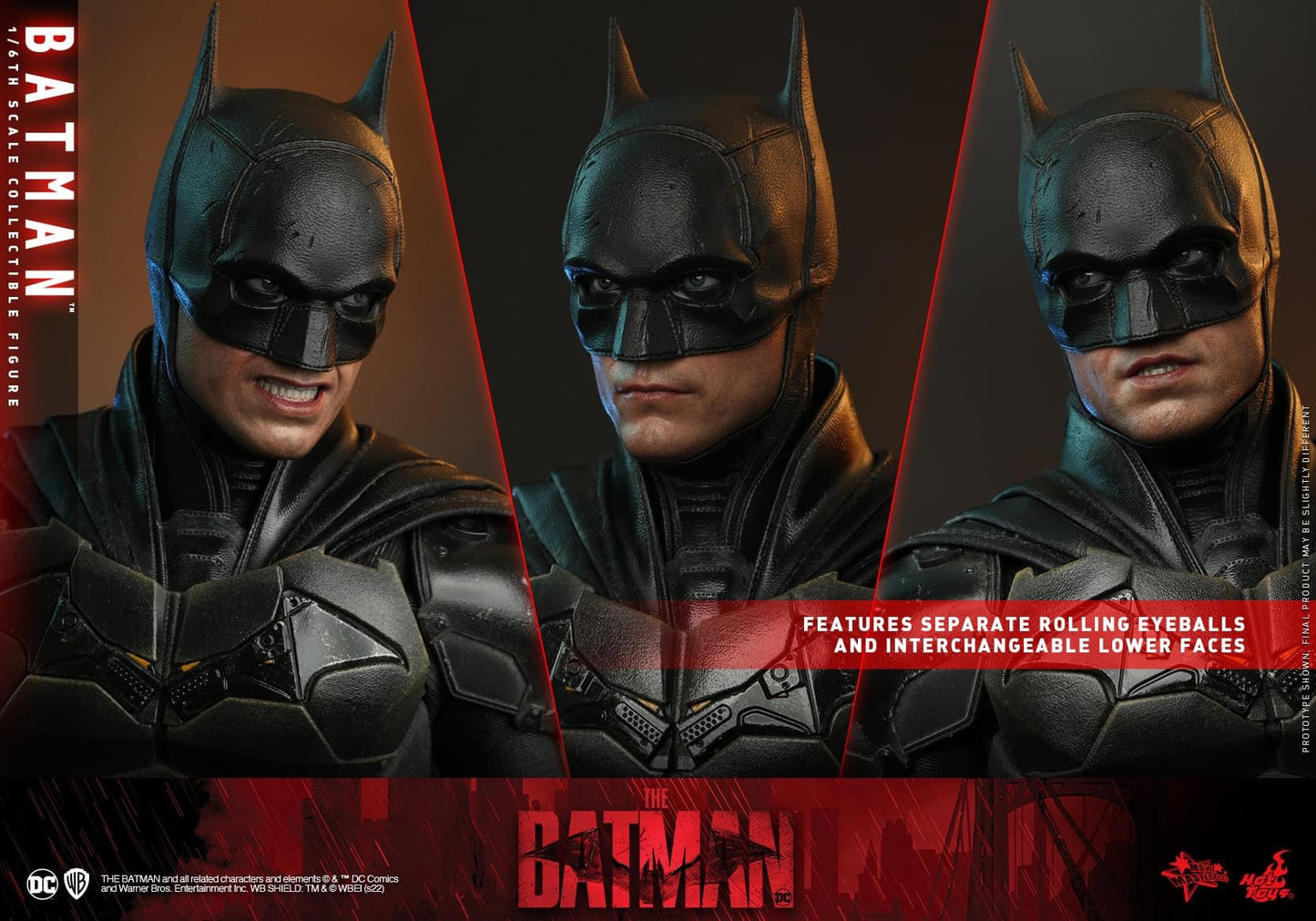 Pedido Figura Batman - The Batman marca Hot Toys MMS638 escala 1/6