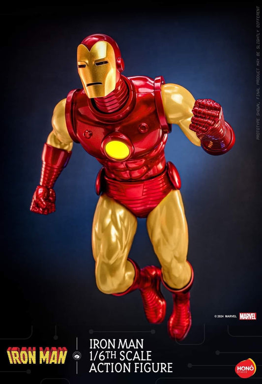 Preventa Figura Iron Man marca Hot Toys x Hono Studio HS05 escala 1/6