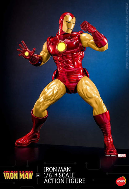 Preventa Figura Iron Man marca Hot Toys x Hono Studio HS05 escala 1/6