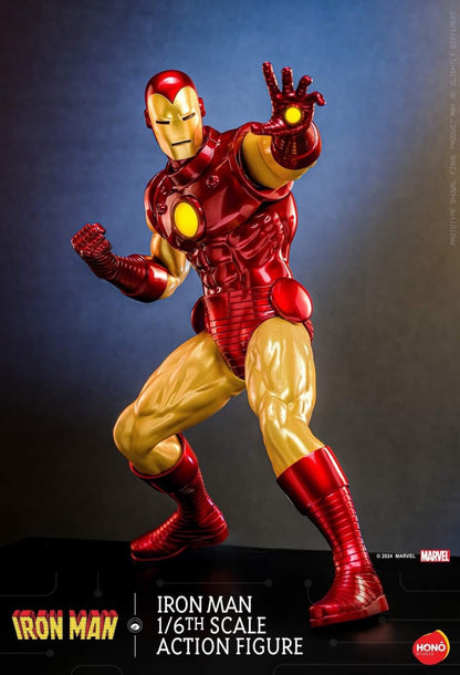 Preventa Figura Iron Man marca Hot Toys x Hono Studio HS05 escala 1/6