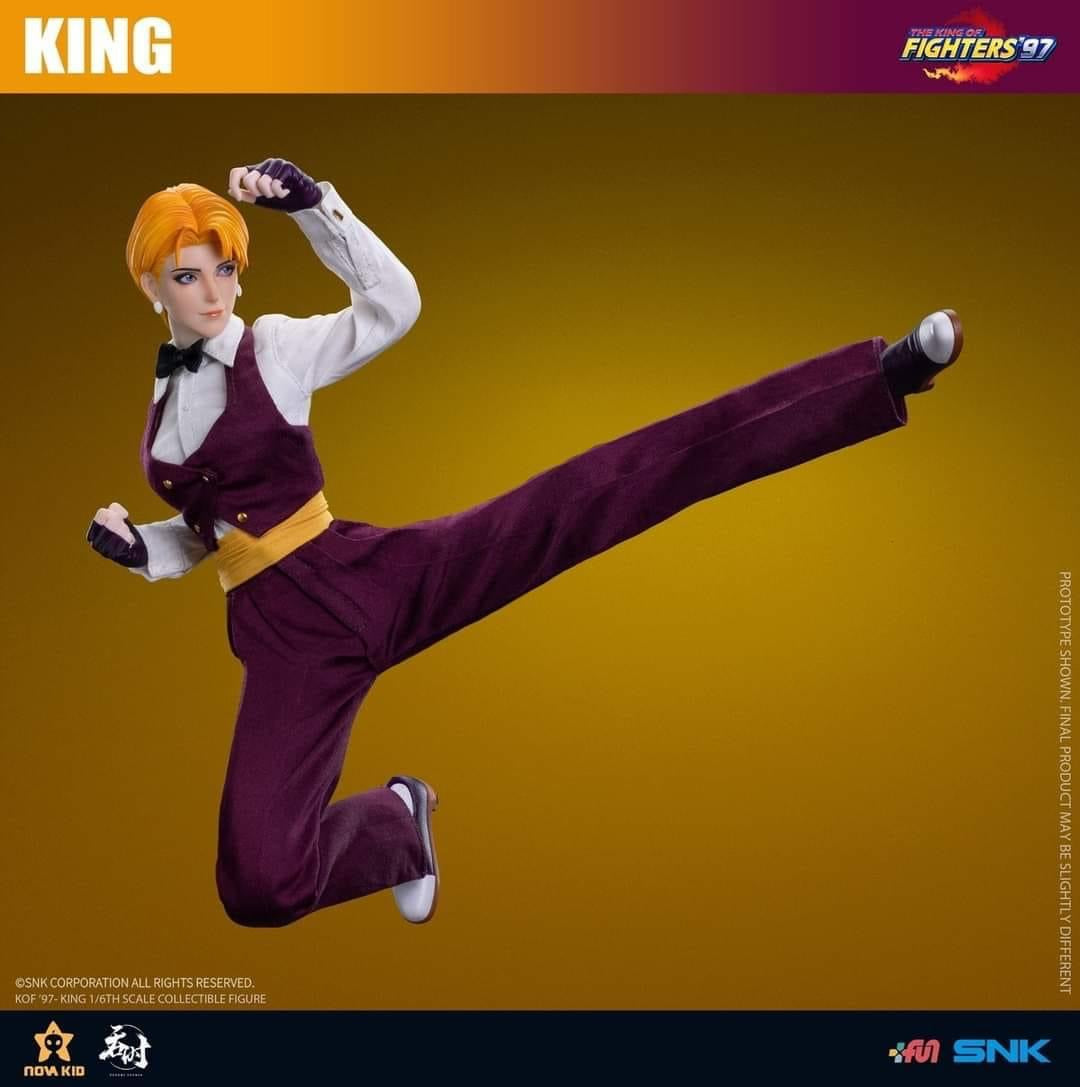 Preventa Figura KING - SNK The King of Fighters 97 marca Tunshi Studio TS-XZZ-006 escala 1/6