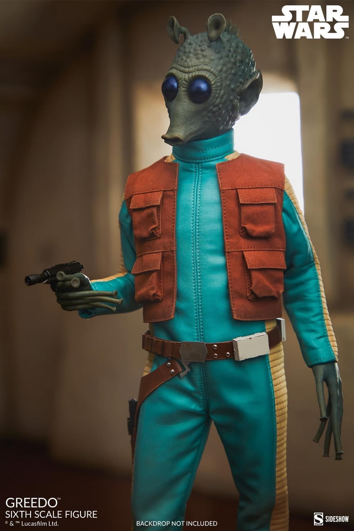 Preventa Figura Greedo™ - Scum & Villainy - Star Wars: Episodio IV Una Nueva Esperanza ™ marca Sideshow Collectibles #100489 escala 1/6