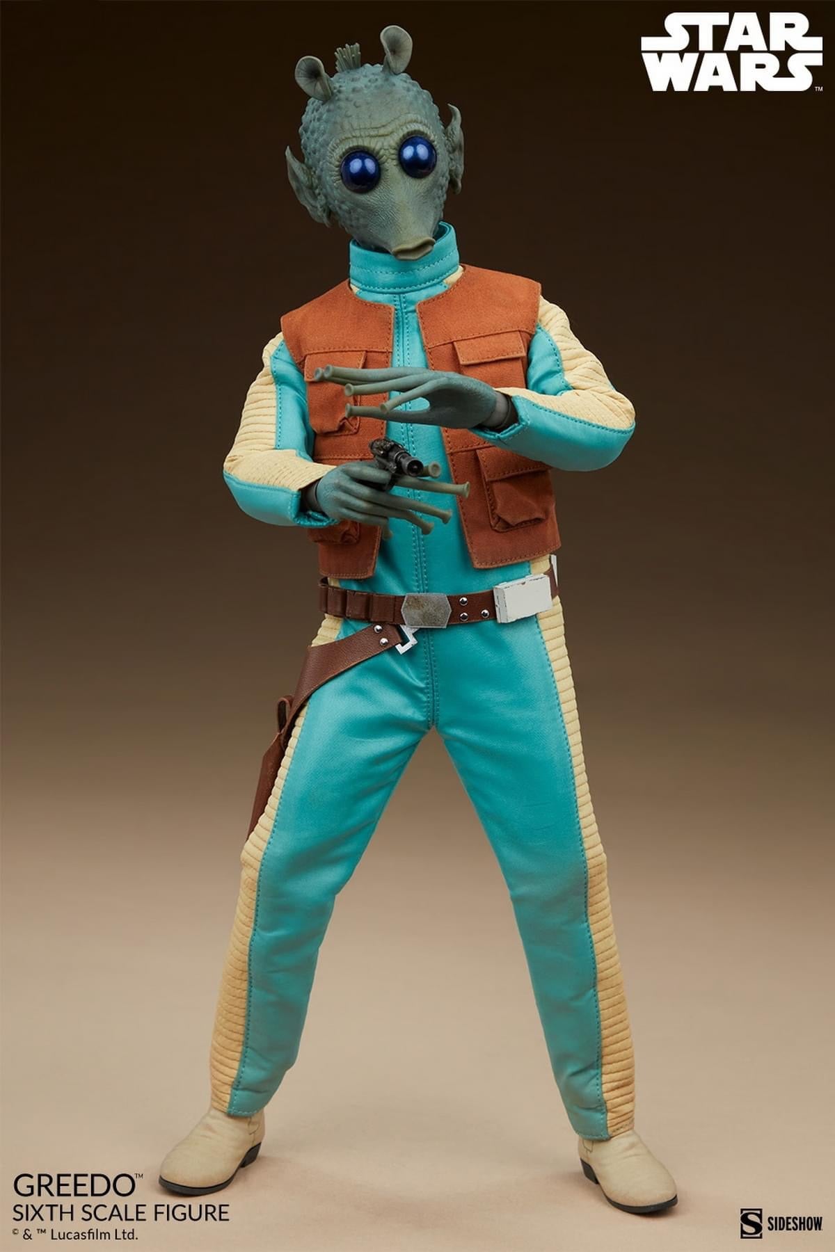 Preventa Figura Greedo™ - Scum & Villainy - Star Wars: Episodio IV Una Nueva Esperanza ™ marca Sideshow Collectibles #100489 escala 1/6