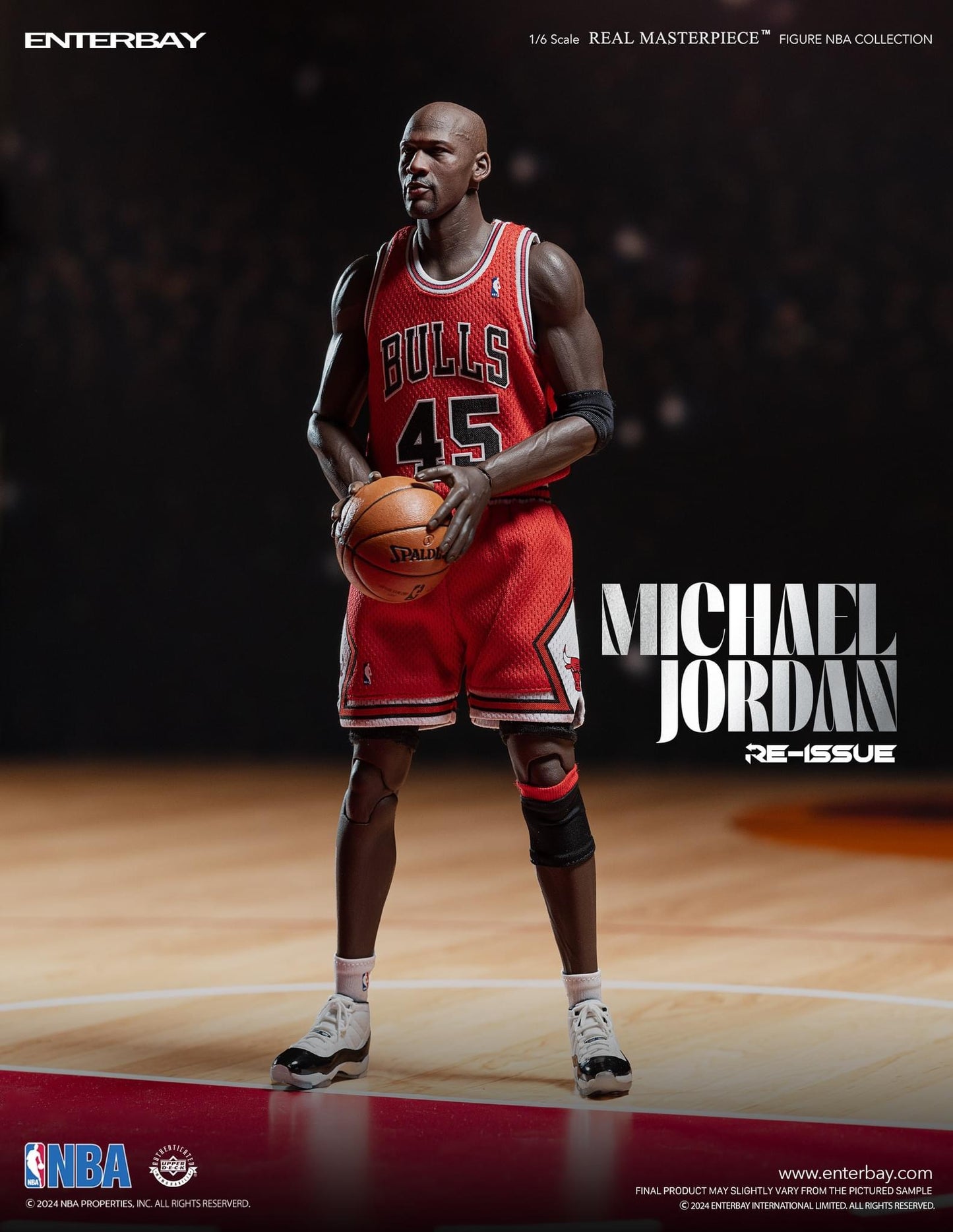 Preventa Figura MICHAEL JORDAN - I'm Back #45 marca EnterBay RM-1053 escala 1/6 (relanzamiento)