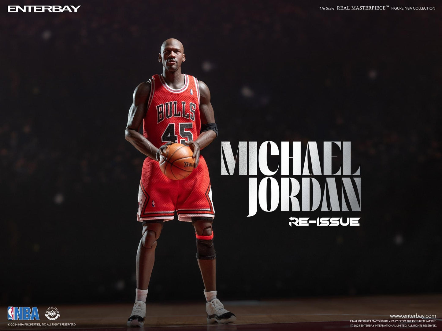 Preventa Figura MICHAEL JORDAN - I'm Back #45 marca EnterBay RM-1053 escala 1/6 (relanzamiento)