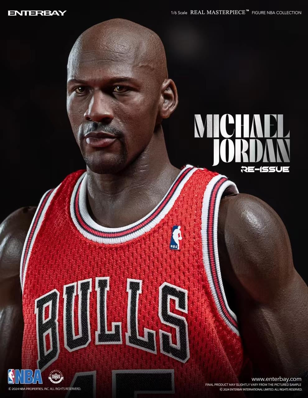 Preventa Figura MICHAEL JORDAN - I'm Back #45 marca EnterBay RM-1053 escala 1/6 (relanzamiento)