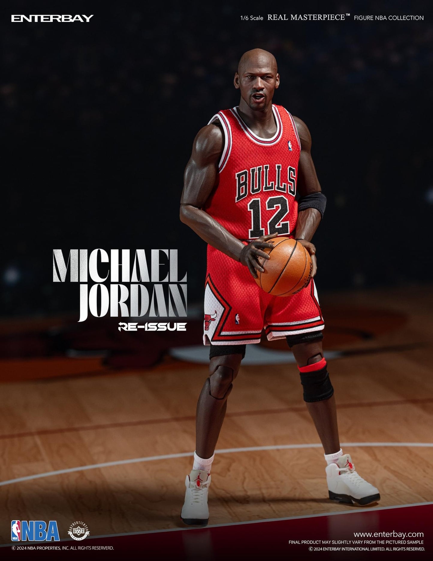 Preventa Figura MICHAEL JORDAN - I'm Back #45 marca EnterBay RM-1053 escala 1/6 (relanzamiento)