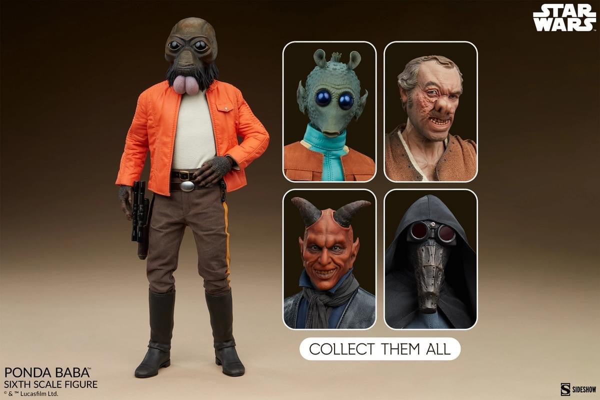 Preventa Figura Ponda Baba™ - Scum & Villainy - Star Wars: Episodio IV Una Nueva Esperanza ™ marca Sideshow Collectibles #100488 escala 1/6