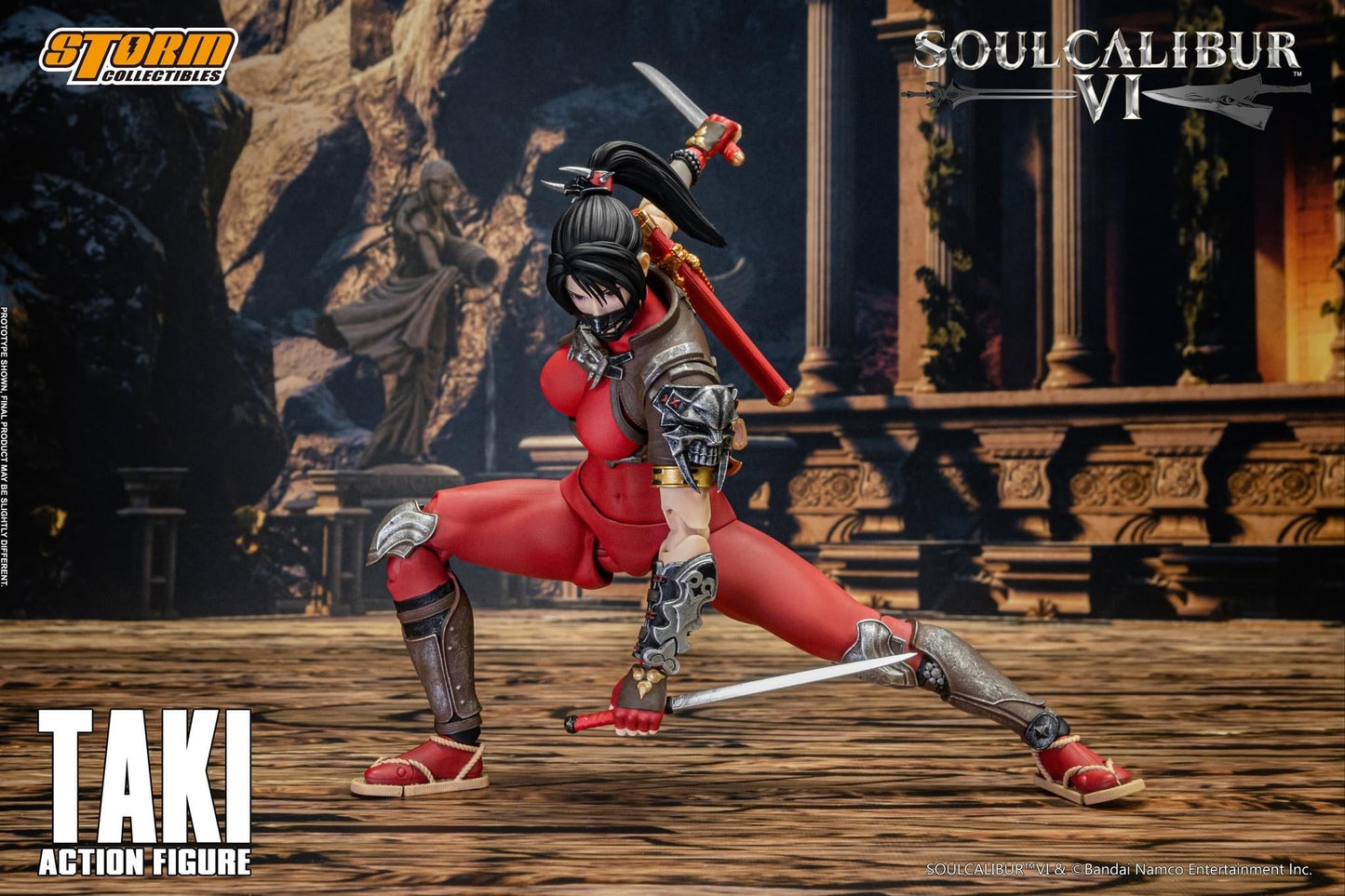 Pedido Figura Taki - Soulcalibur VI marca Storm Collectibles escala pequeña 1/12