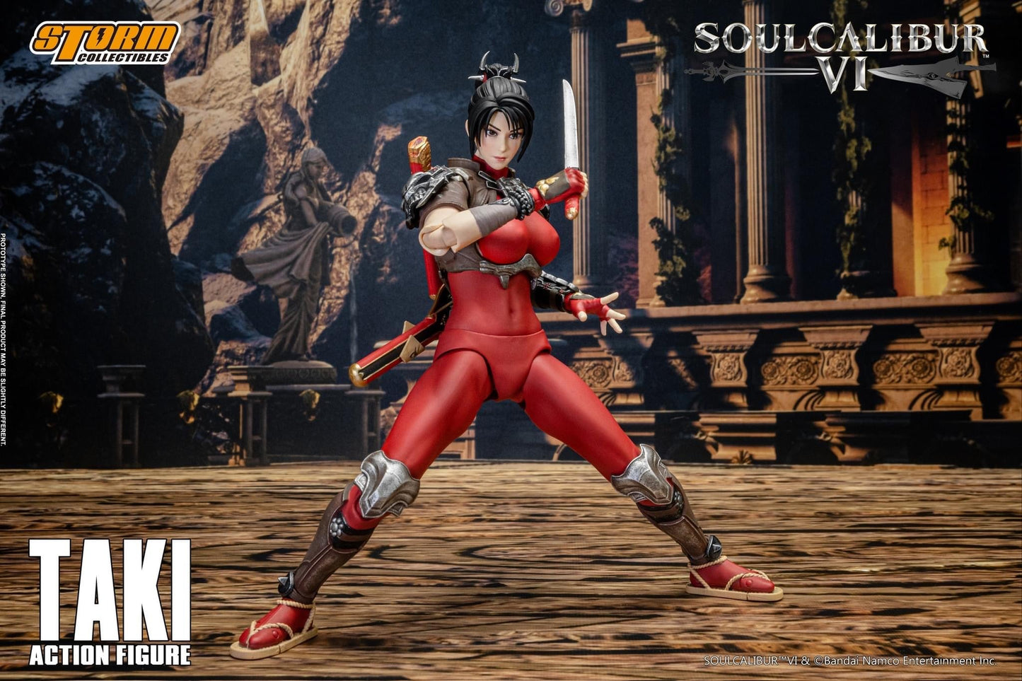 Pedido Figura Taki - Soulcalibur VI marca Storm Collectibles escala pequeña 1/12