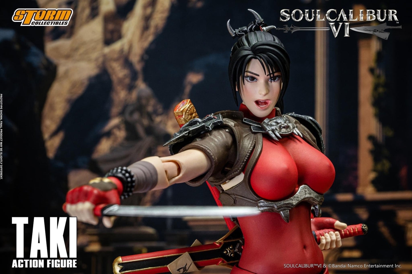 Pedido Figura Taki - Soulcalibur VI marca Storm Collectibles escala pequeña 1/12