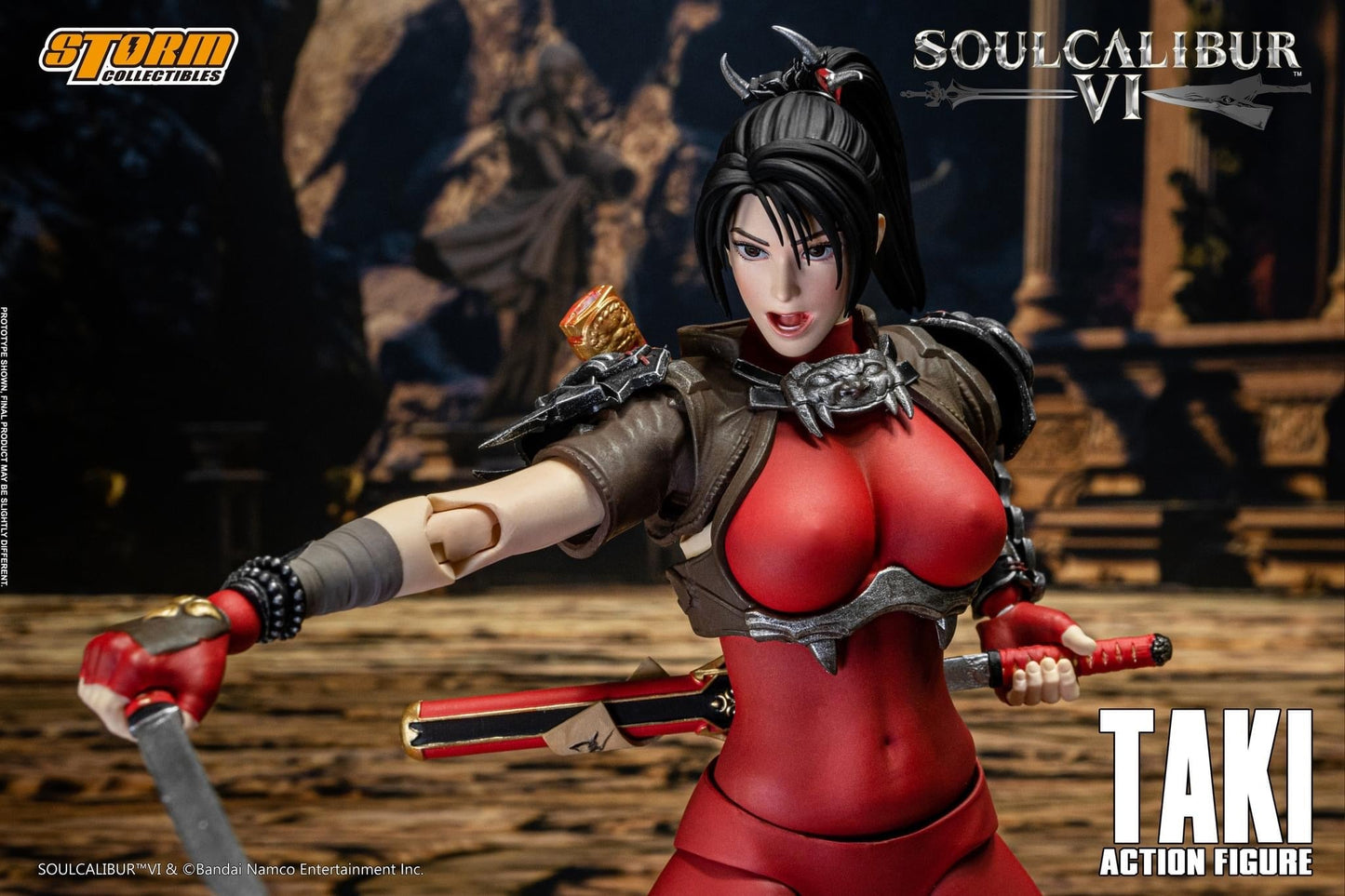 Pedido Figura Taki - Soulcalibur VI marca Storm Collectibles escala pequeña 1/12