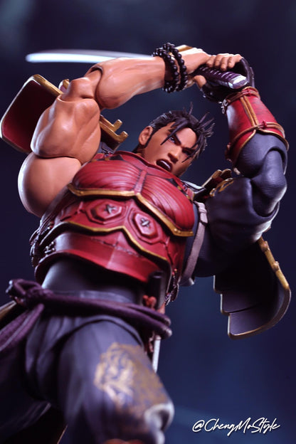 Pedido Figura Heishiro Mitsurugi - Soulcalibur VI marca Storm Collectibles escala pequeña 1/12