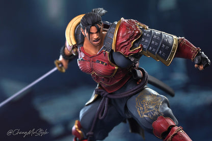 Pedido Figura Heishiro Mitsurugi - Soulcalibur VI marca Storm Collectibles escala pequeña 1/12