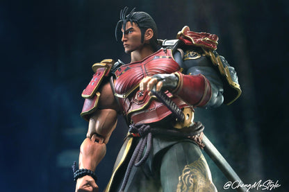 Pedido Figura Heishiro Mitsurugi - Soulcalibur VI marca Storm Collectibles escala pequeña 1/12