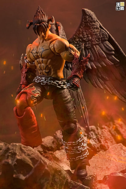 Pedido Figura Devil Jin - Tekken 7 marca Storm Collectibles escala pequeña 1/12