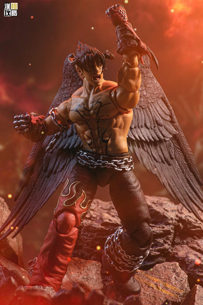 Pedido Figura Devil Jin - Tekken 7 marca Storm Collectibles escala pequeña 1/12