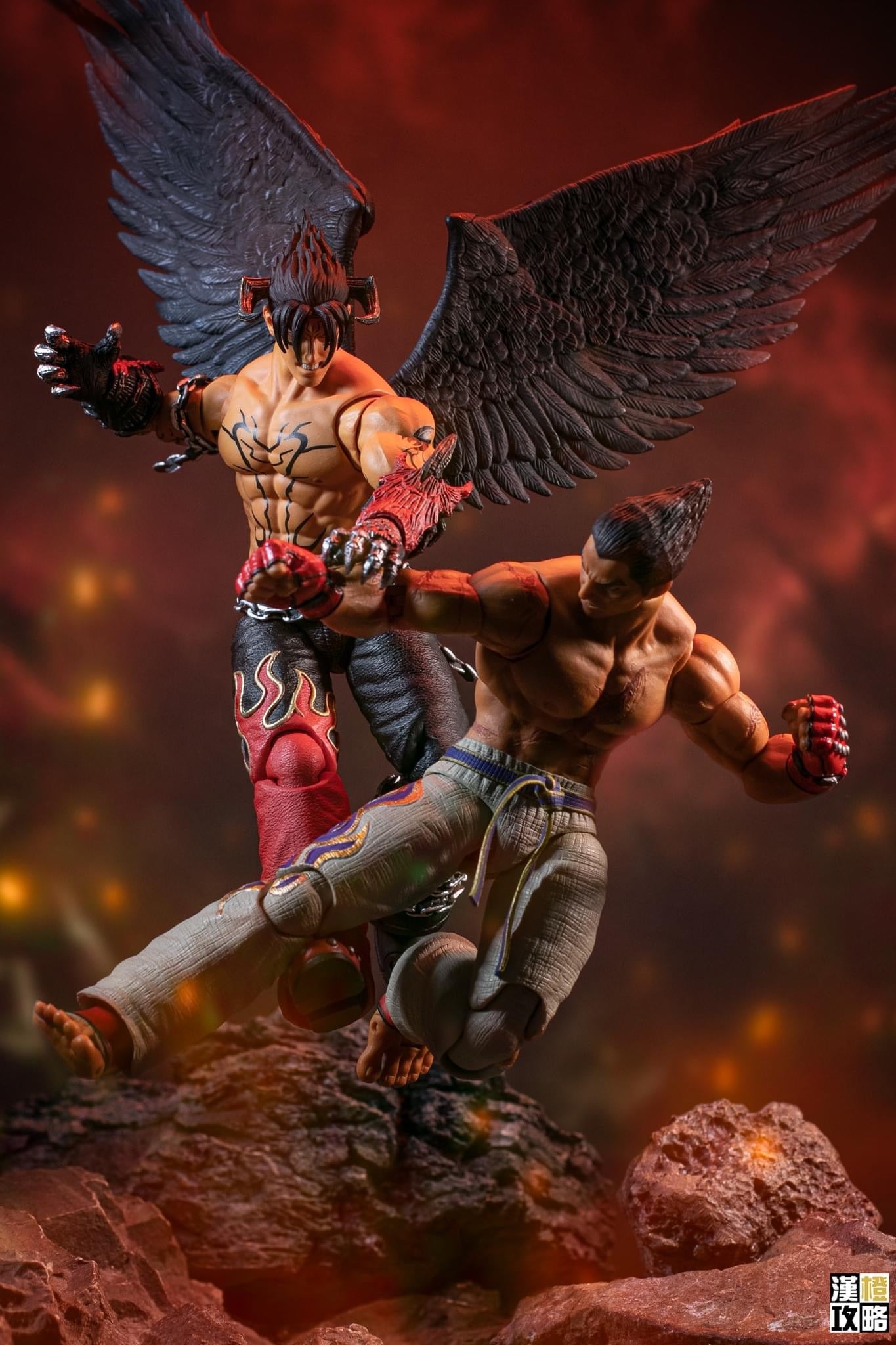 Pedido Figura Devil Jin - Tekken 7 marca Storm Collectibles escala pequeña 1/12