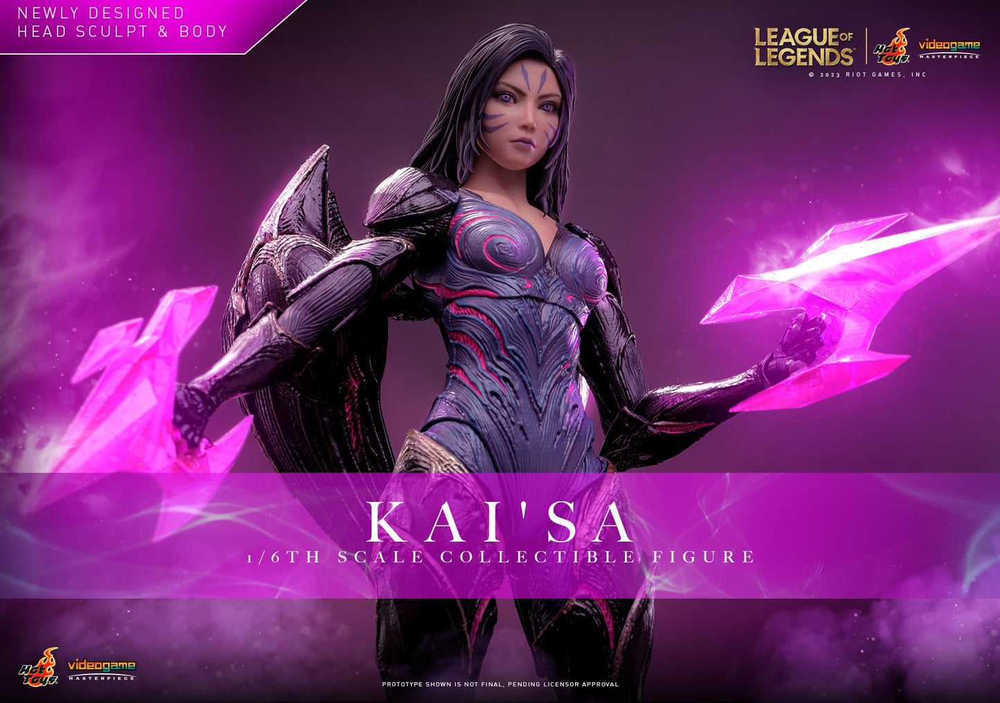 Preventa Figura Kai'Sa - League of Legends marca Hot Toys VGM57 escala 1/6