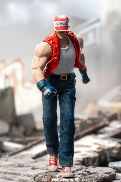 Pedido Figura Terry Bogard - The King of Fighters '97 marca Tunshi Studio SNK TS-XZZ-005 escala pequeña 1/12