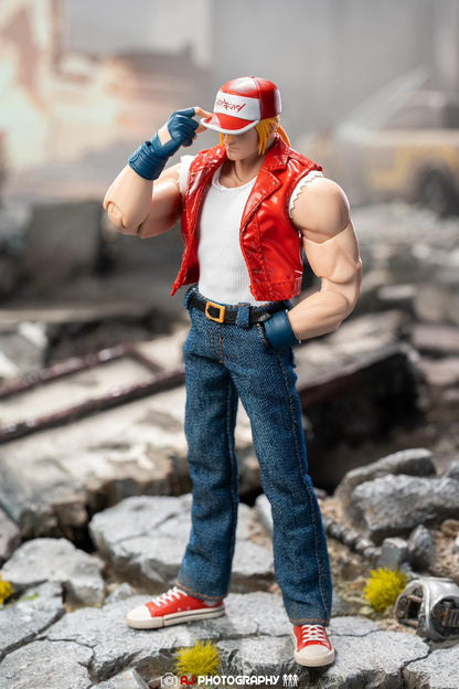 Pedido Figura Terry Bogard - The King of Fighters '97 marca Tunshi Studio SNK TS-XZZ-005 escala pequeña 1/12