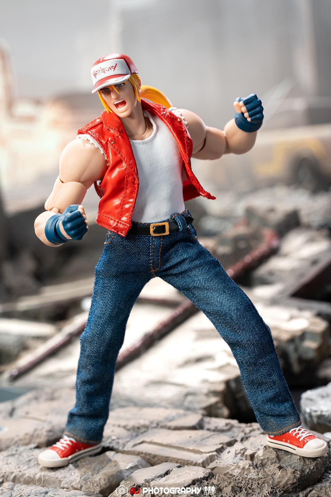 Pedido Figura Terry Bogard - The King of Fighters '97 marca Tunshi Studio SNK TS-XZZ-005 escala pequeña 1/12