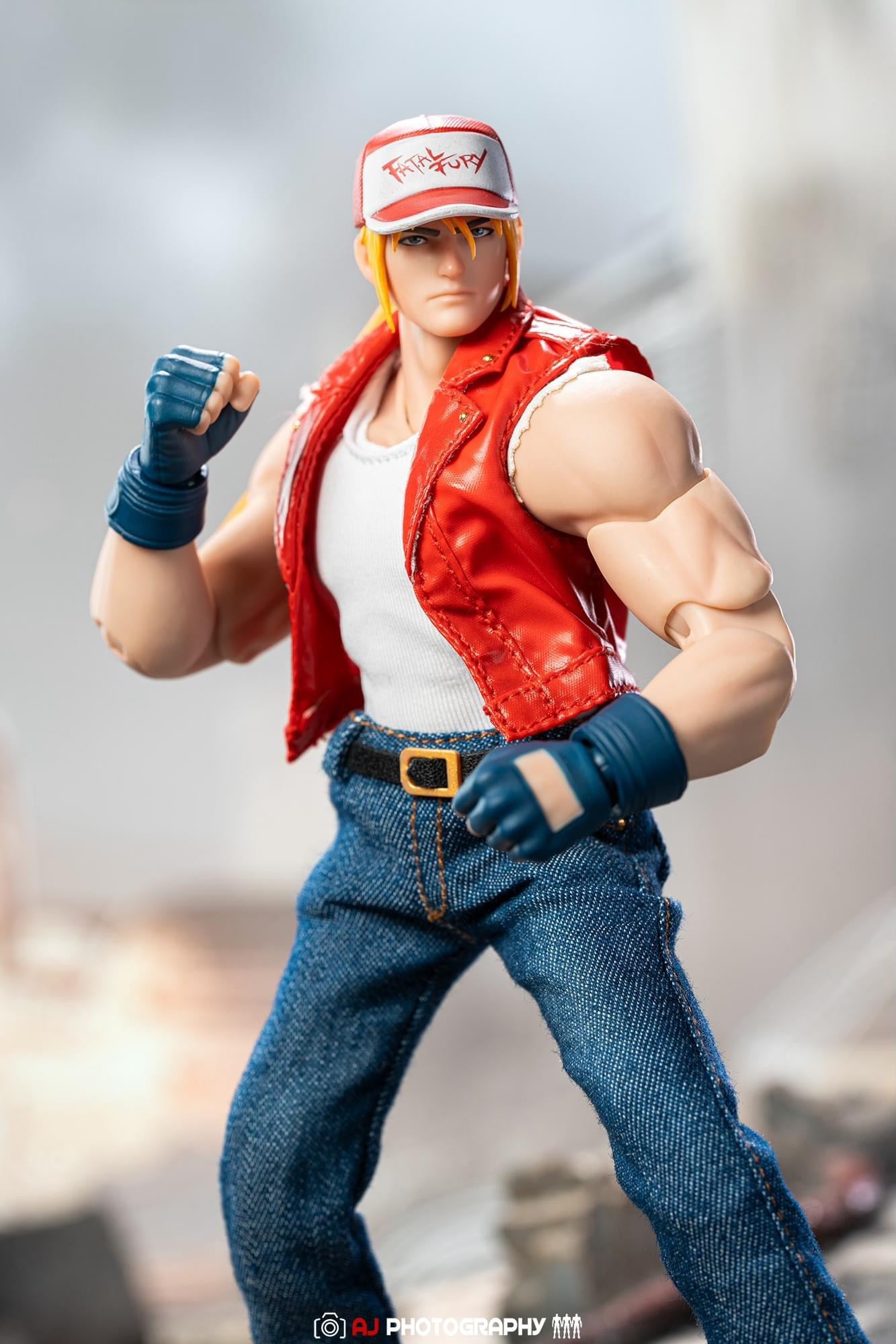 Pedido Figura Terry Bogard - The King of Fighters '97 marca Tunshi Studio SNK TS-XZZ-005 escala pequeña 1/12