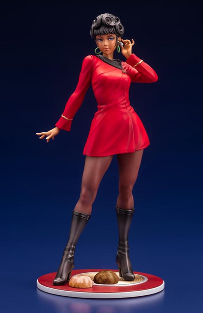 Preventa Estatua Operation Officer Uhura- Star Trek: The Original Series Bishoujo marca Kotobukiya escala 1/7